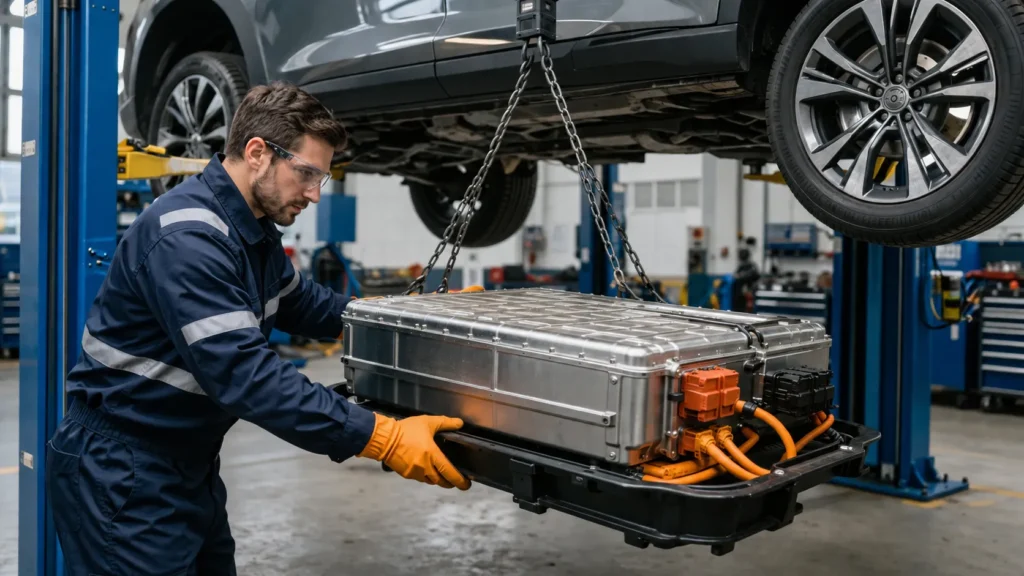 EV battery replacement cost comparison